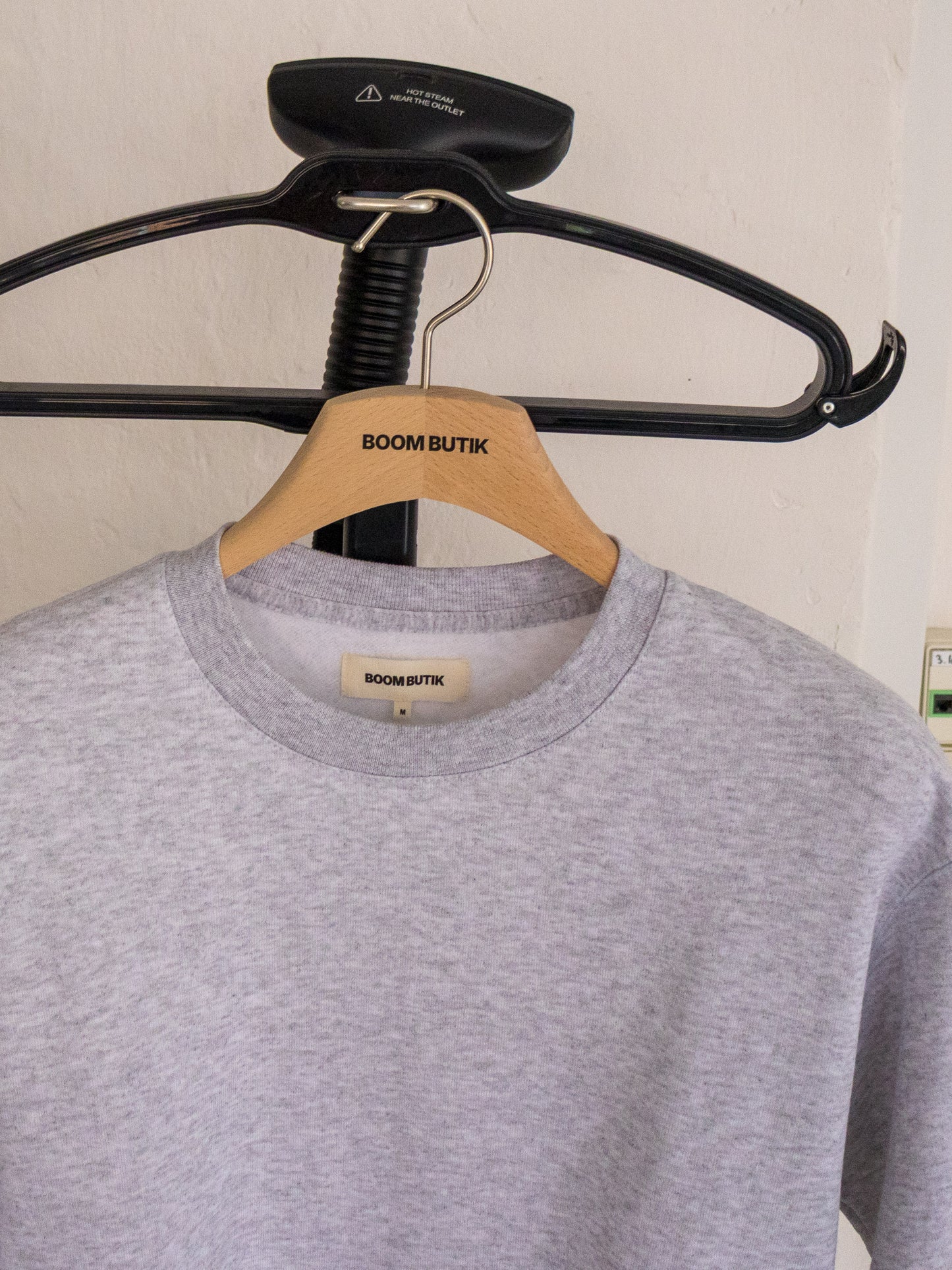 Solid, grå crewneck sweat. Kh butikken | grå