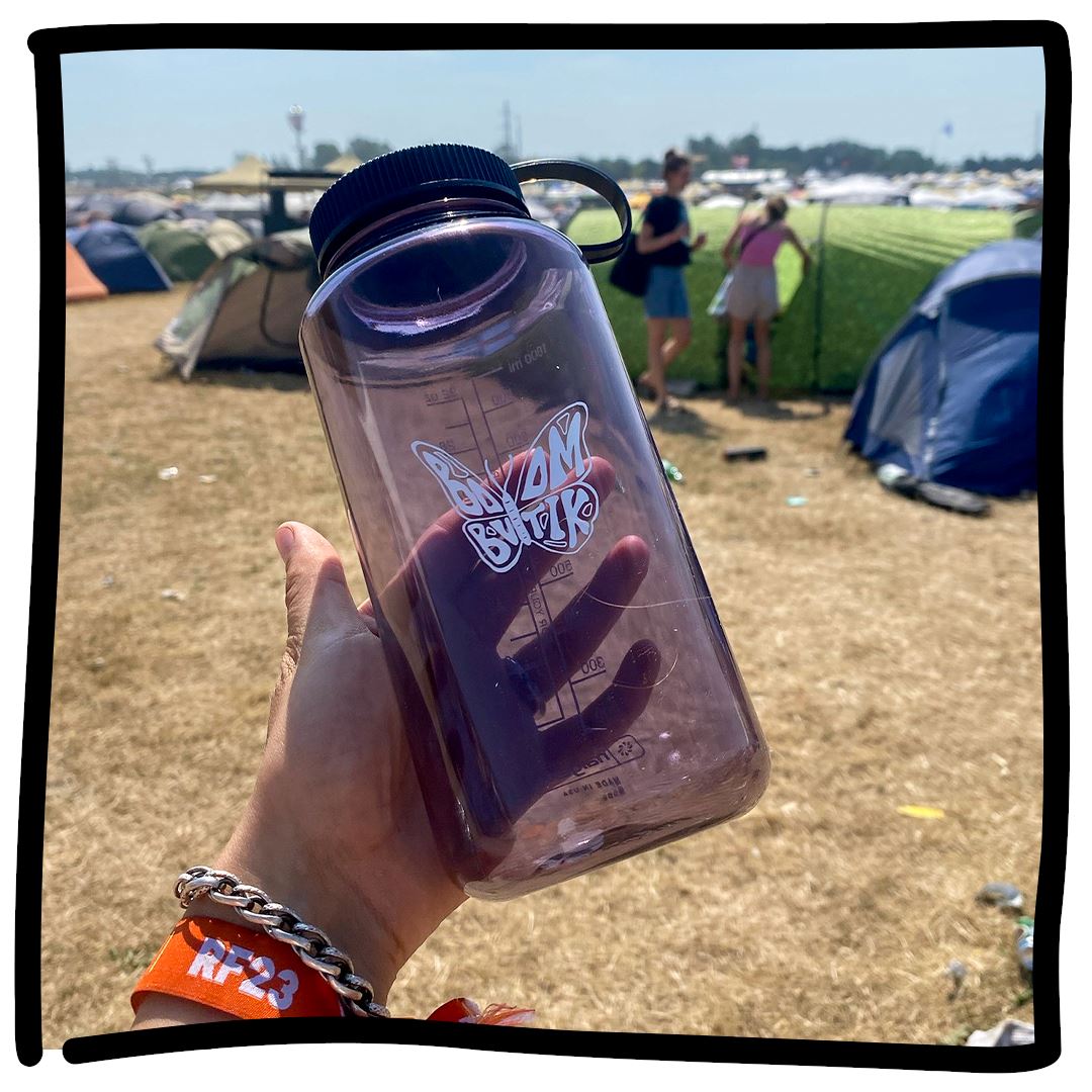 Drikkedunk på Roskilde Festival | lilla