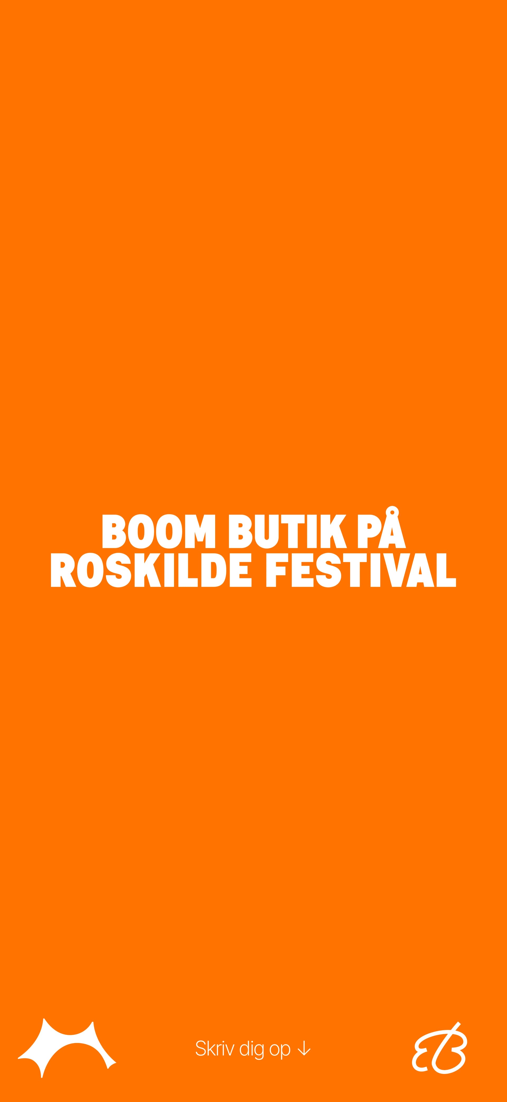 Boom Butik & Roskilde Festival