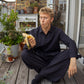 Peter er 188 cm høj og bruger størrelse L. | sort