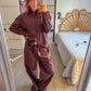 Sofie er 165 cm høj og bruger størrelse S.
