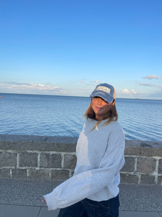 Sofie er 165 cm høj og bruger størrelse S. 