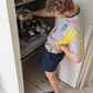 Peter er 188 cm og bruger størrelse XL-XXL. | mørkeblå