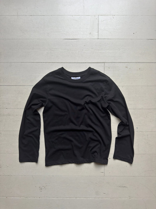 Sort langærmet t-shirt!! Kh Boom | sort