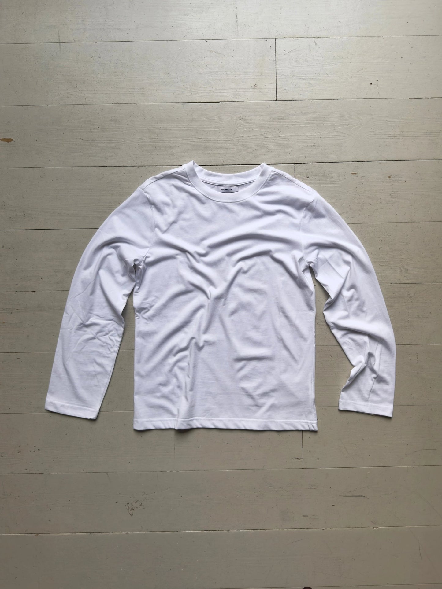 Hvid lækker langærmet. Kh Boom | hvid