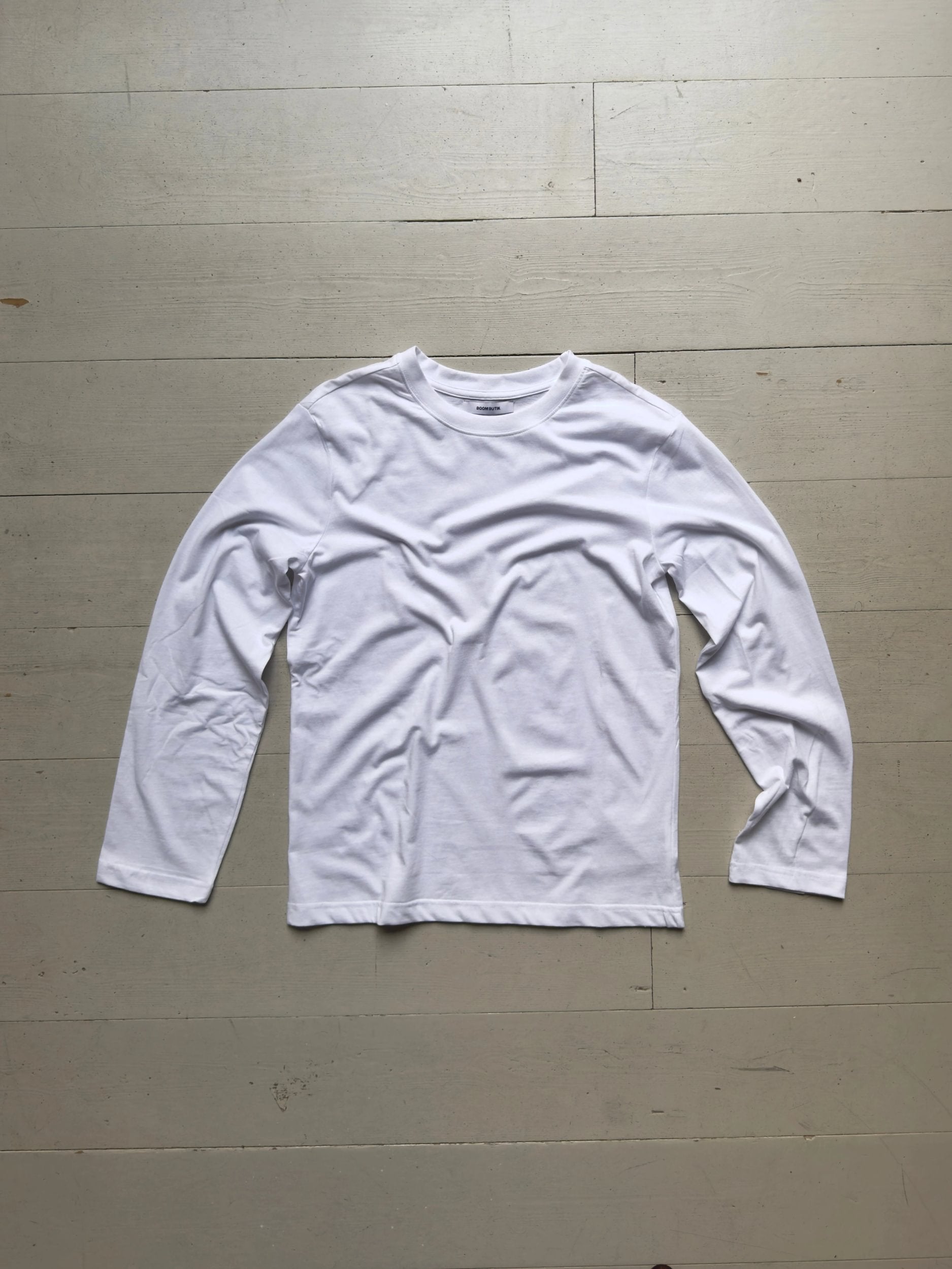 Hvid lækker langærmet. Kh Boom | hvid
