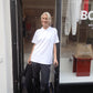 Sofie er 170 cm høj og bruger størrelse M. | hvid