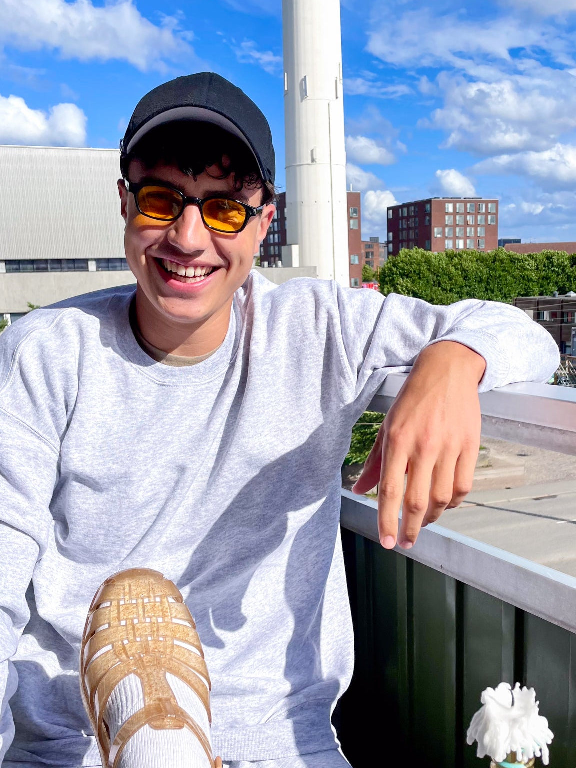 Joggingsæt med crewneck