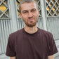 Viggo er 195 cm og bruger str. XL | mørkebrun