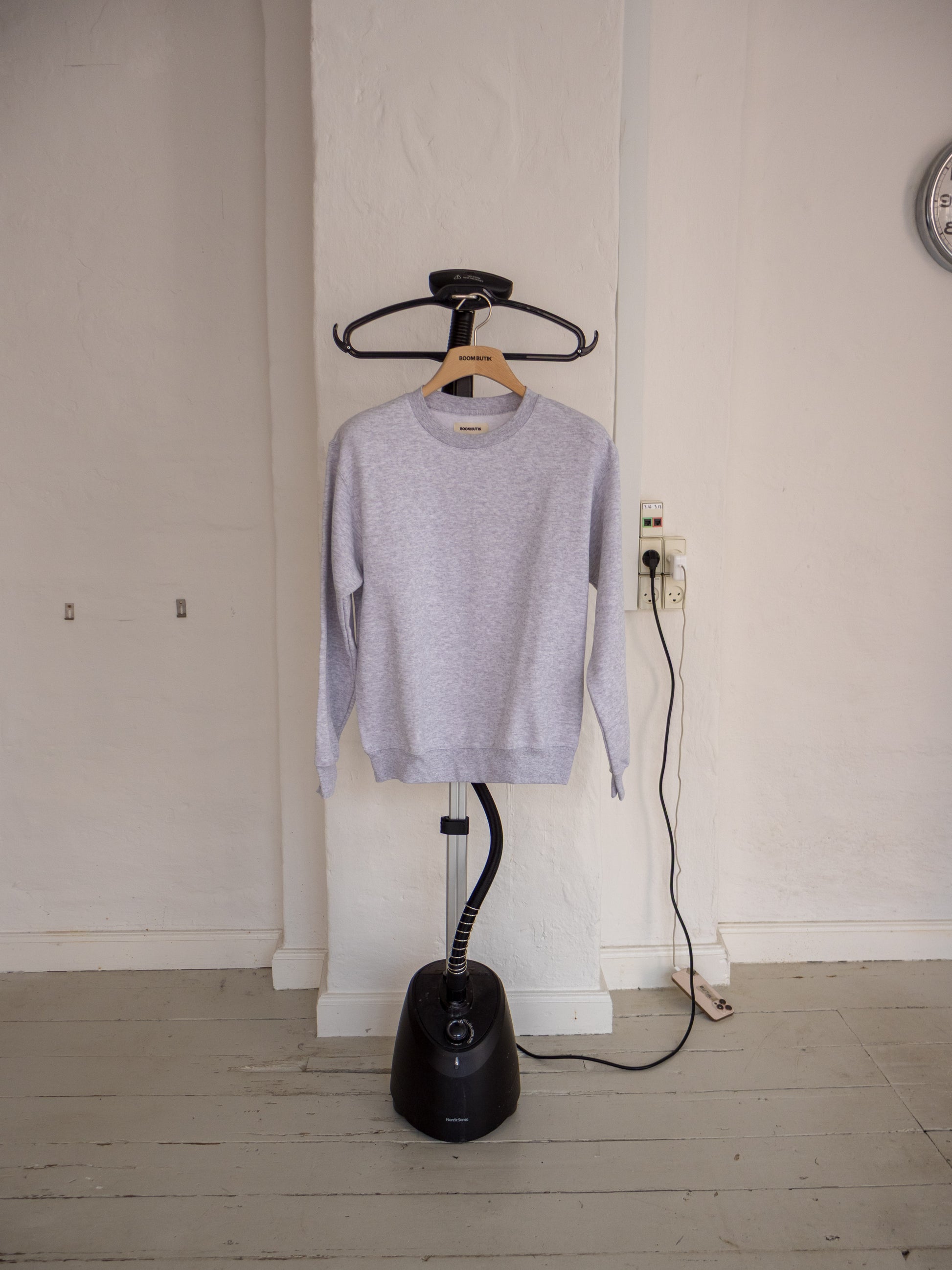 Grå crewneck sweatshirt <3 Kh Boom | grå