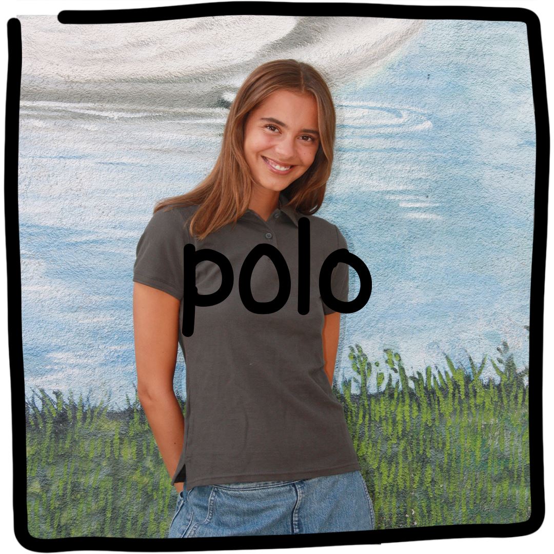 Kortærmet polo