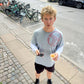 Peter er 188 cm høj og bruger størrelse L. | hvid