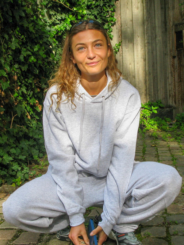 Joggingsæt med hoodie