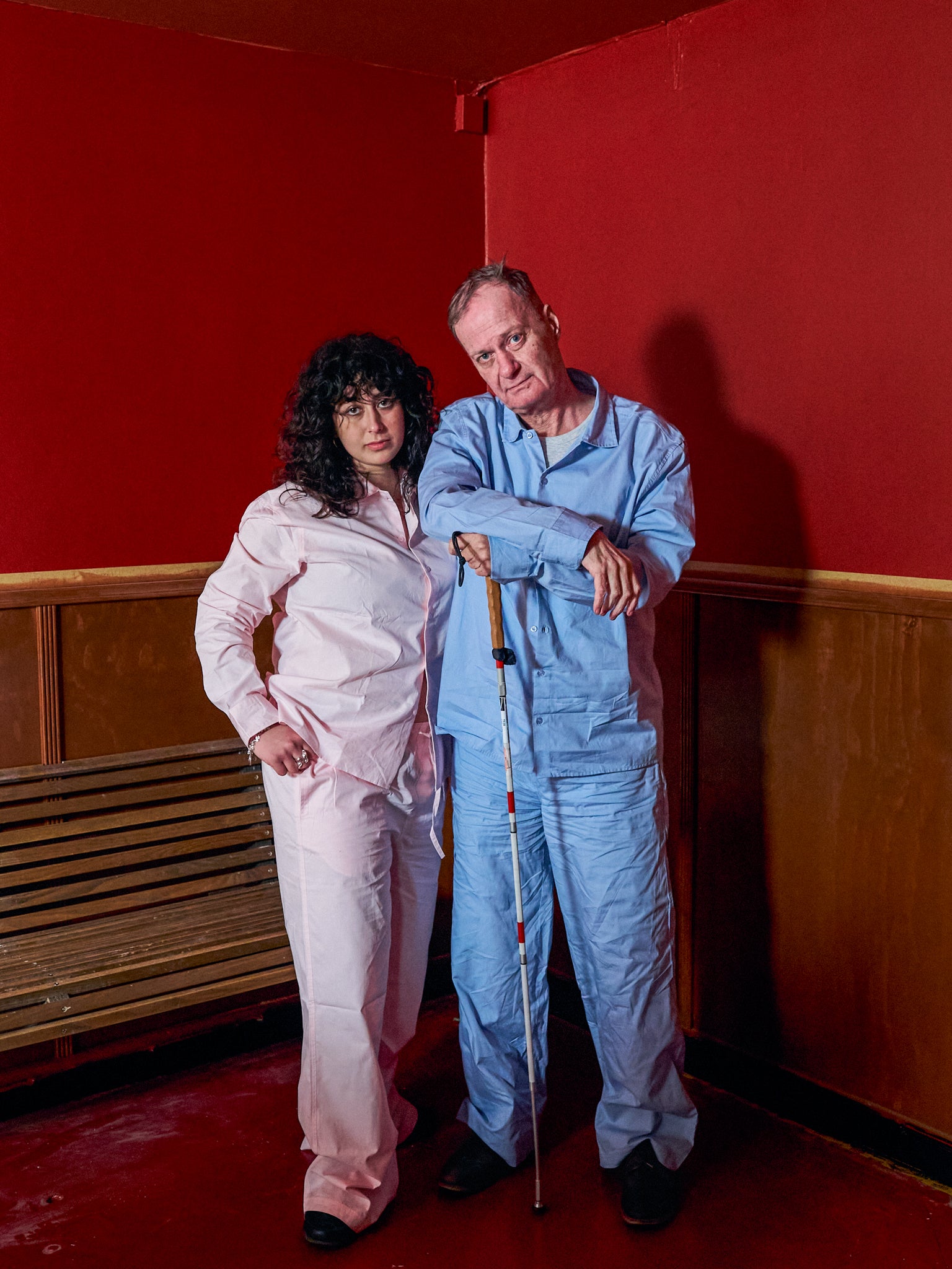 Mina er 165 cm høj og bruger størrelse L. | lyserød