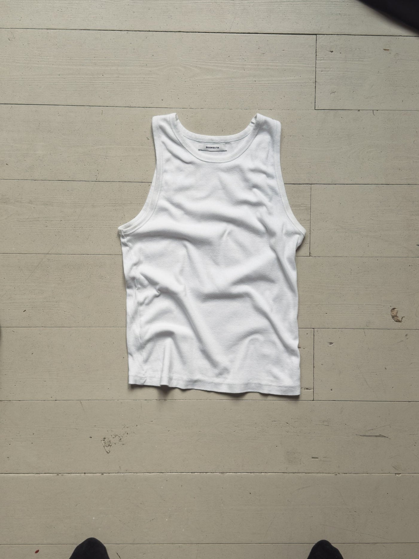 Hvid tank top 🤍 Kh Boom | hvid