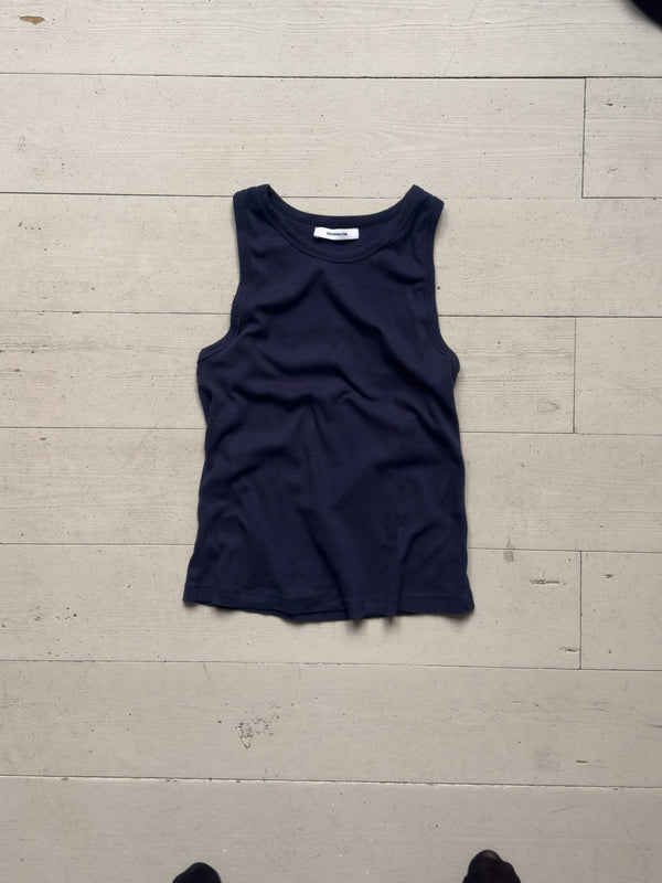 Mørkeblå tank top !! | mørkeblå