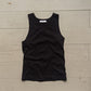 Sort tank top. Kh butikken | sort