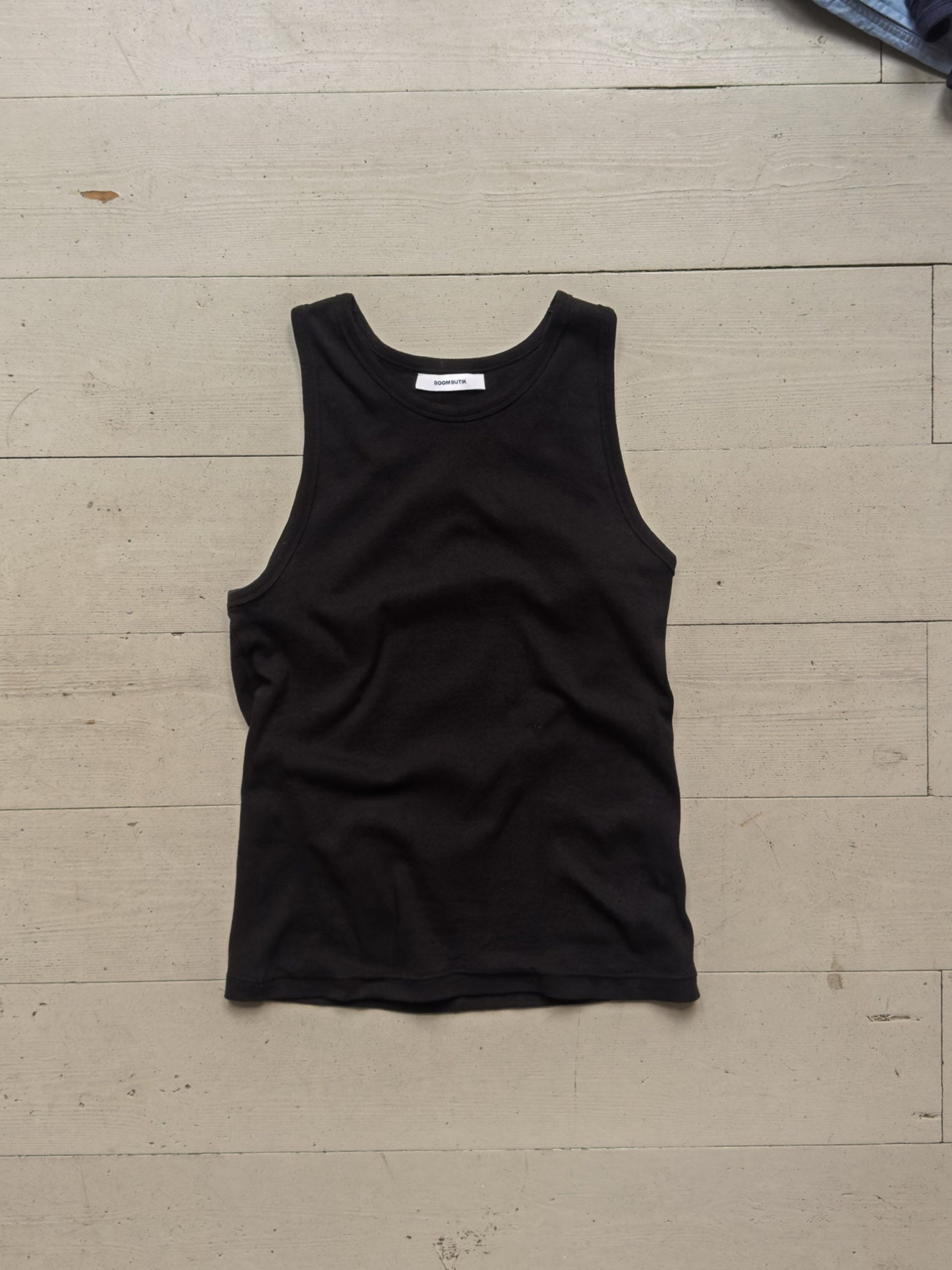 Sort tank top. Kh butikken | sort