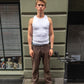 Peter er 188 cm høj og bruger størrelse XL. | hvid